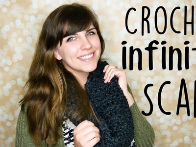 The BEST Crochet Infinity Scarf Pattern for *Absolute Beginners*