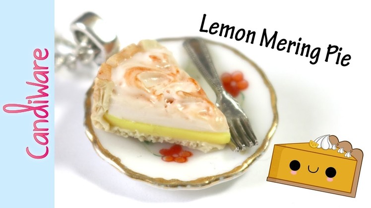 Tutorial: DIY Mini Lemon Meringue Pie - FIMO, Polymer Clay