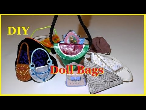 4 DIY | How to Make Doll Bags [Triangle]