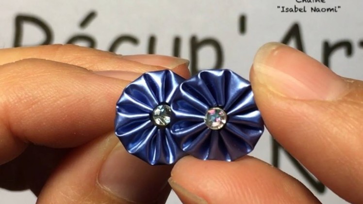 DIY Coffee pod: How to make little sunshine earrings