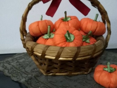 DIY Crafts - How to Make Handmade Pumpkin out of Fabric for Home Decor + Tutorial !