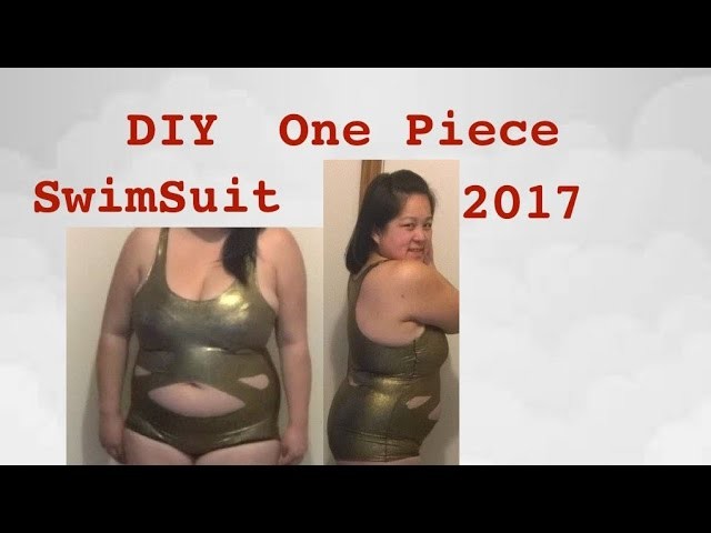 DIY: How to make a One Piece Swimsuit (easy for beginners)