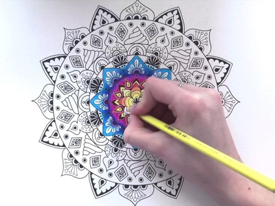 How To Draw a Mandala - Tutorial by Sine Hagestad