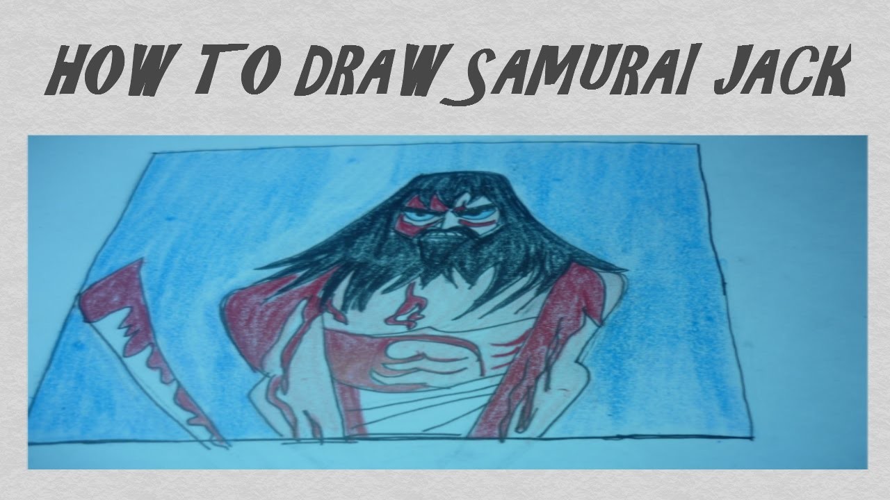 Samurai Jack Drawing