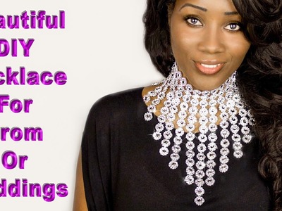 How to extend your  Beautiful Easy to make statement necklace