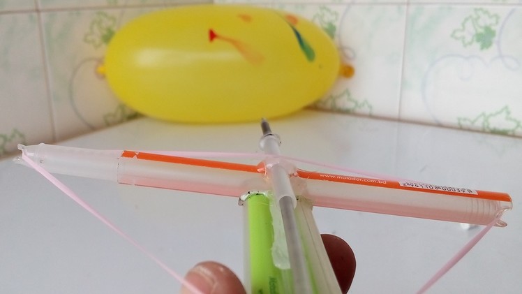 How To Make a Crossbow With 3 Pens