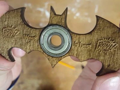 How to Make a fidget spinner (out of wood)