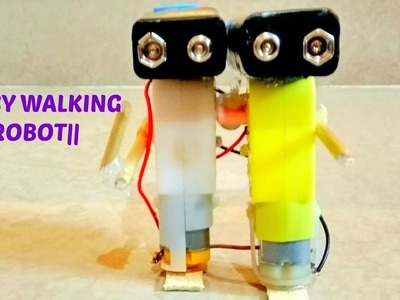 How to make a mini walking Robot for science project