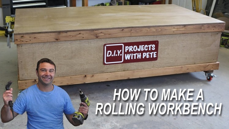 How to Make a Rolling Workbench