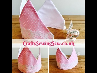 How To Make a Simple Fabric Birthday Crown