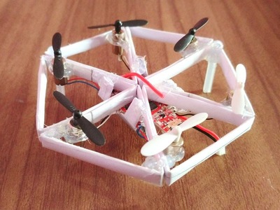 How to make a ufo drone that's flying paper hexa copter