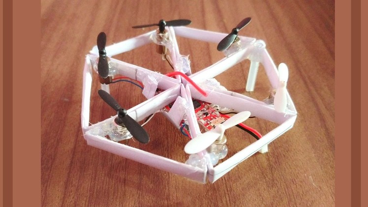 How to make a ufo drone that's flying paper hexa copter