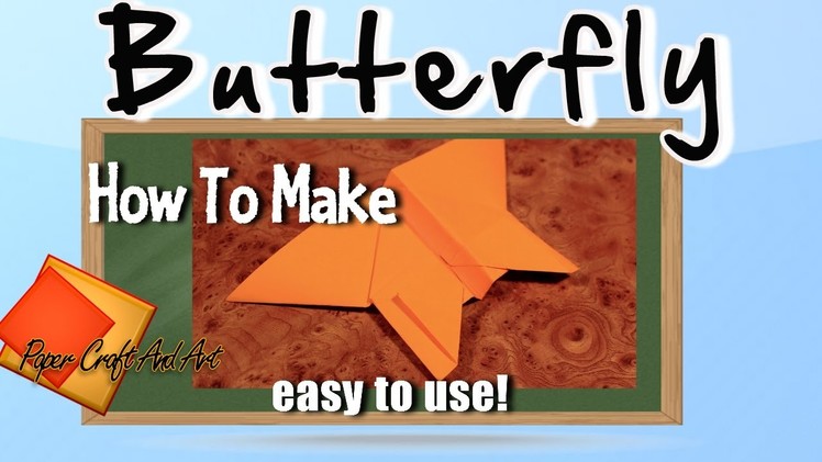 How to make butterfly