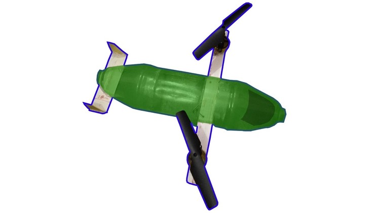 How to make copter try to fly using bottle
