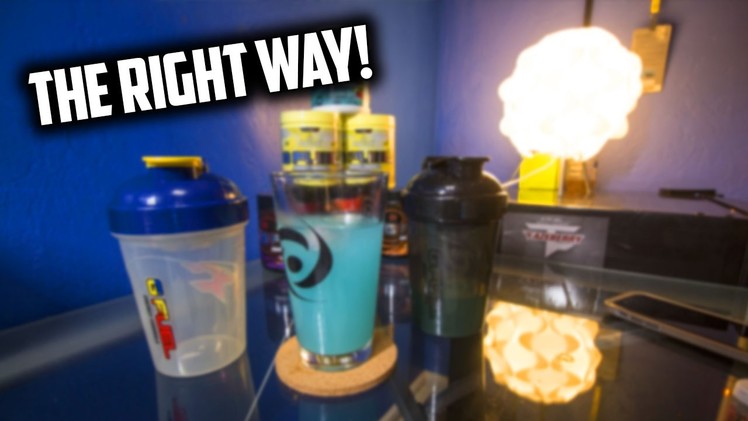 How to make Gamma Labs Gfuel the RIGHT Way! Water? Powder? Shaker Cup?