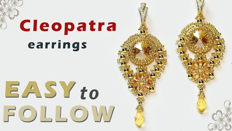 How to make jewelry Cleopatra earrings and pendant