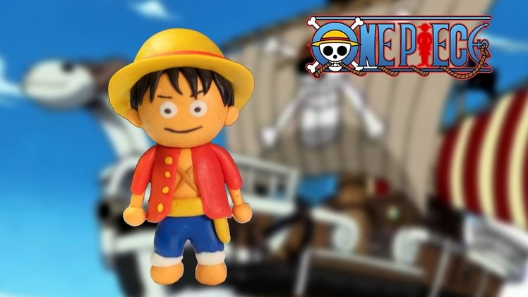 How To Make Luffy Play Doh - Luffy Clay Tutorial