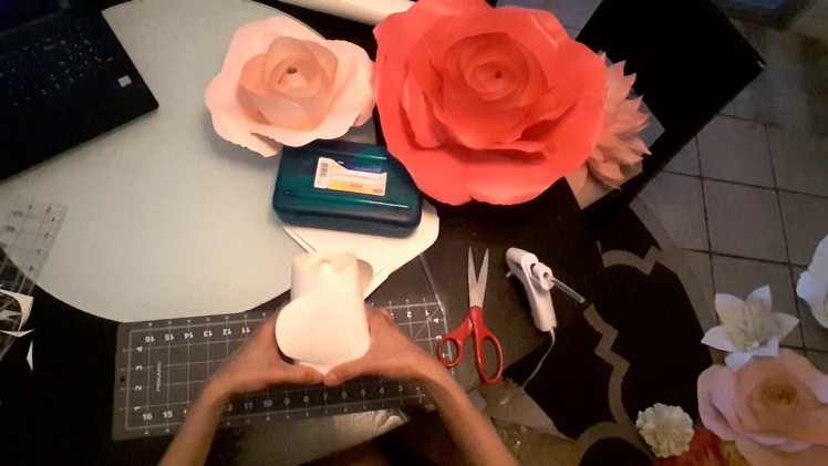 How to make PAPER ROSE