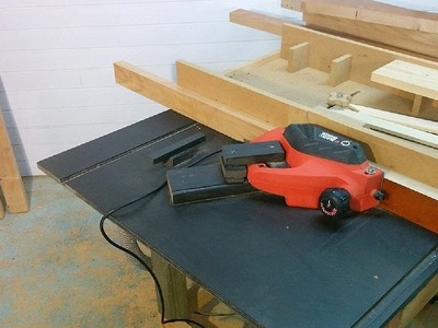 How to use my THICKNESS PLANER