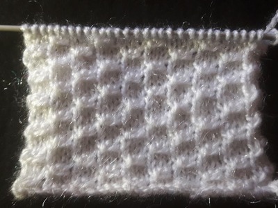 Knitting Design | Single Color Pattern