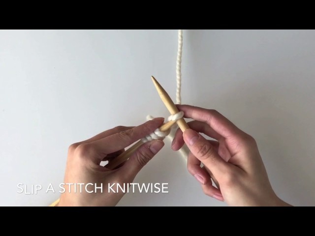 KNITTING FOR BEGINNERS: How to Knit the Seed Stitch