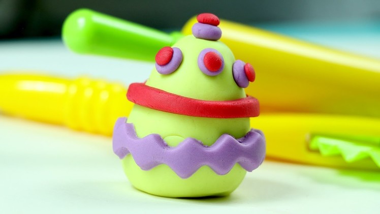 Play Doh Eggs - How to Make Clay Easter Eggs