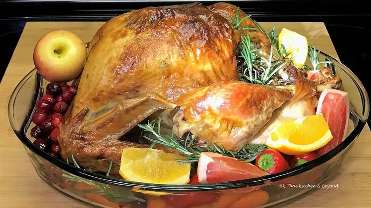 วิธีอบไก่งวง How to Roast a Turkey