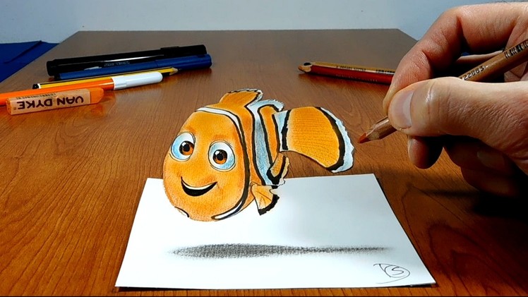 3D Trick Art on Paper, Nemo