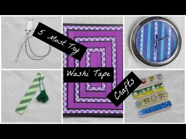 5 DIY Washi Tape Crafts You Need To Try! | #DIYWeek Day 3