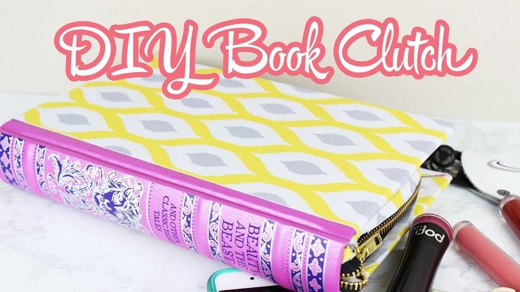 Beauty And The Beast Book Clutch DIY | Beauty And The Beast Week | parejeda