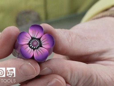 Cool Tools: Polymer Clay Flower Petal Cane by Debra DeWolff