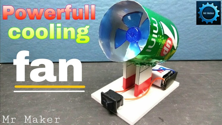 DIY air cooling fan - [ how to make ]