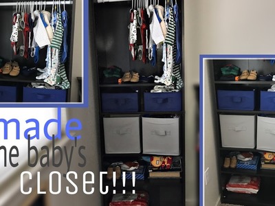 DIY baby closet (Vlog 4)