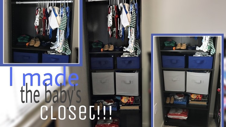 DIY baby closet (Vlog 4)