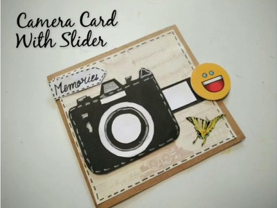 DIY Camera Card With Slider Photo Roll | How To | CraftLas
