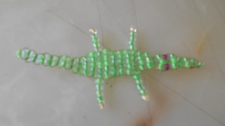 DIY : Crocodile en Perles
