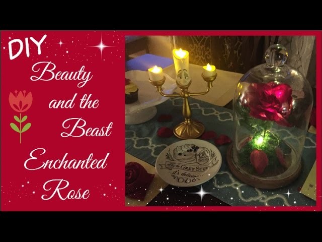 DIY: ENCHANTED ROSE FROM BEAUTY & THE BEAST | beingmommywithstyle