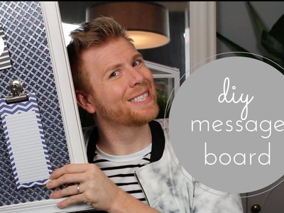 DIY: Household Message Board