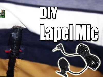 DIY Lapel Mic | Make Your Own Collar Microphone under $1
