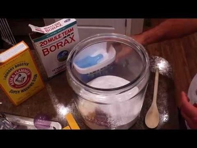 DIY Laundry Detergent Powder! Longest lasting, fresh blend
