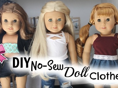 DIY No-Sew American Girl Clothes!