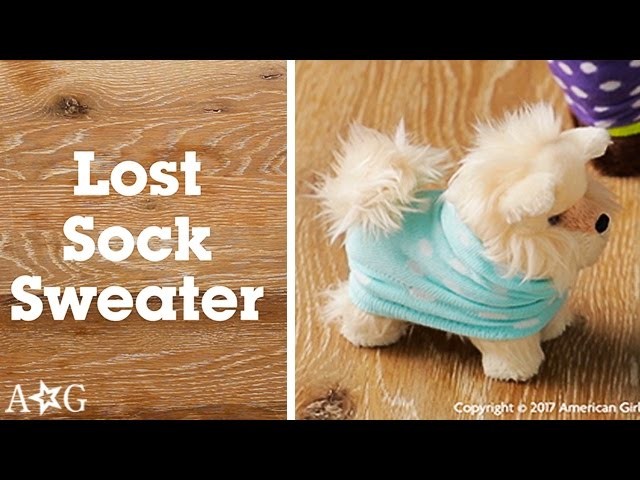 DIY Pet Sweater! | OMaG | American Girl
