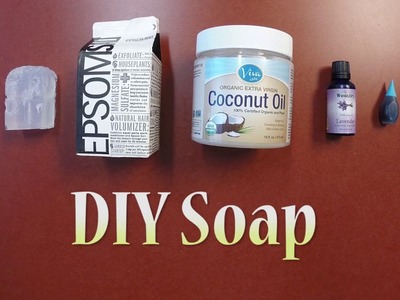 DIY Soap with Epsom Salt