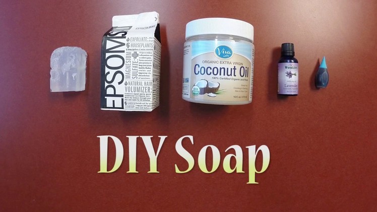 DIY Soap with Epsom Salt