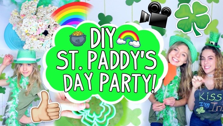 DIY St. Patrick's Day Party!! | Treats, Decor + More!!