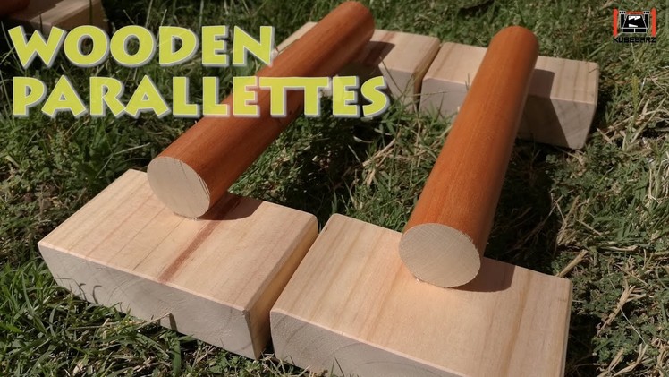 DIY Wooden Parallettes - Best Mini Parallel Bars!!!