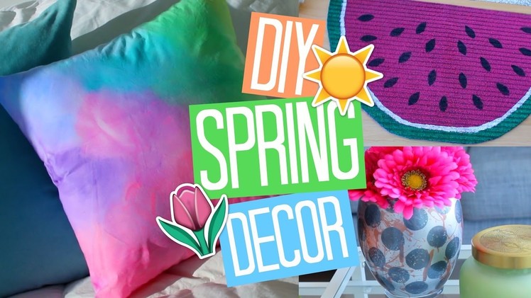 Easy DIY Spring Room Decor Ideas 2017!