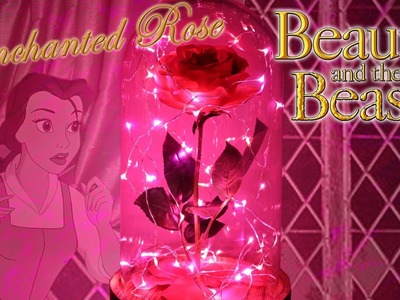 Enchanted Rose Cloche : DIY Movie Prop : Beauty and The Beast
