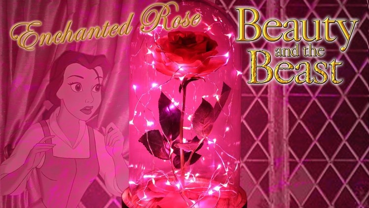 Enchanted Rose Cloche : DIY Movie Prop : Beauty and The Beast