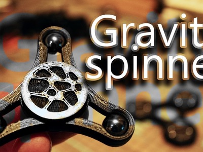 Gravity Fidget Spinner | Hand Spinner Fidget Toy | 3D Printed DIY
